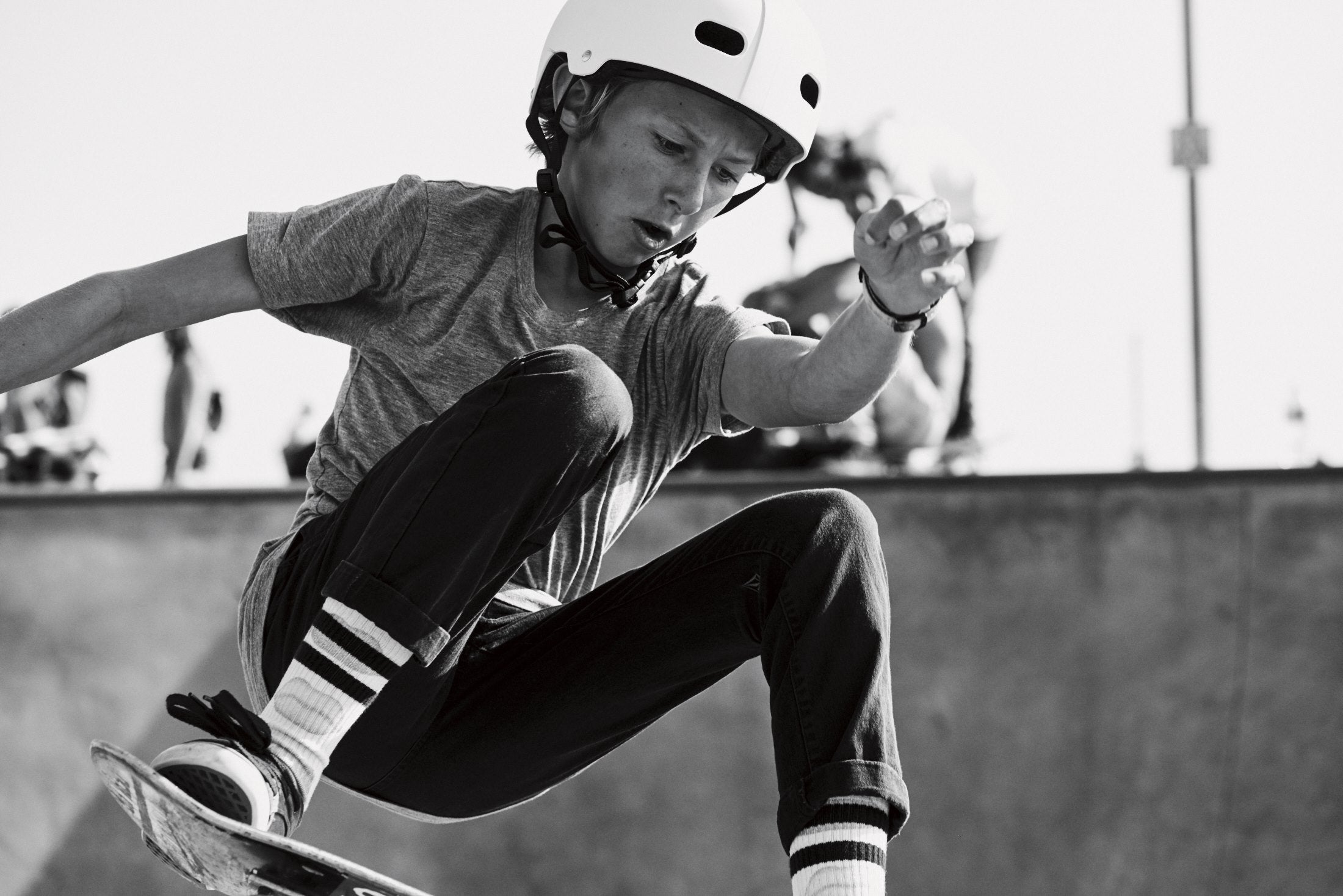 Multi-impact Skateboard Helmet